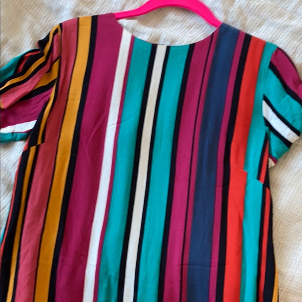 Striped T-Shirt Dress.